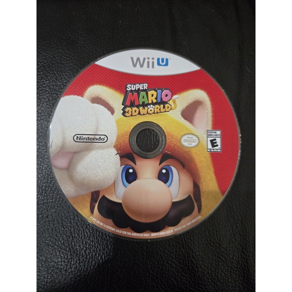 Super Mario 3D World (Nintendo Wii U, 2013) Disc Only